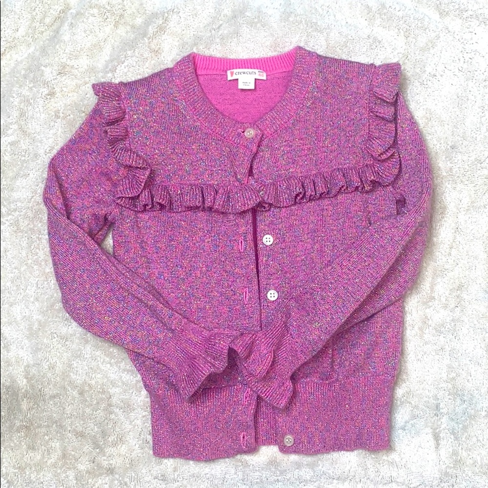 Ruffle Cardigan